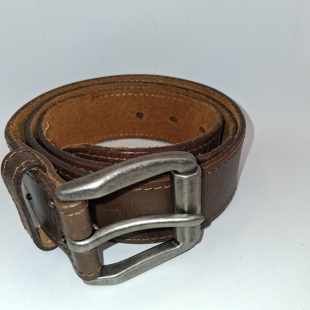 Levi's MEN'S CASUAL LEATHER BELT-Color:Brown-Size:36